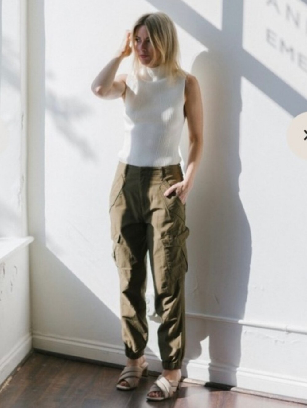 Rag & Bone - Field Cargo Jogger - Olive Green Utility Zip Cuff - SZ 30 - Picture 15 of 16